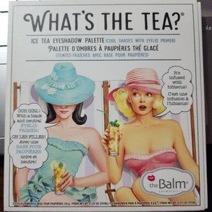 THEBALM COSMETICS What's the Tea?® Ice Tea Eyeshadow Palette NIB